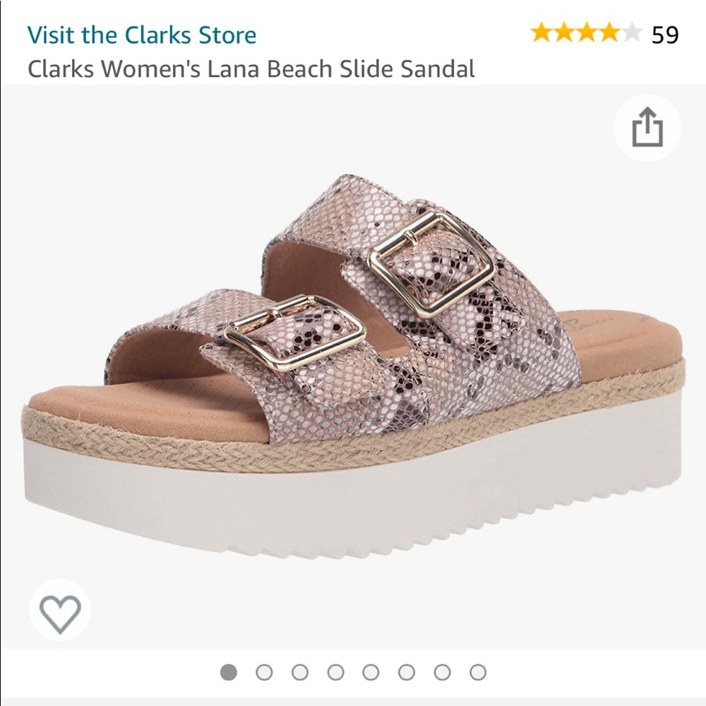 💚 Like new! Clark’s sandals